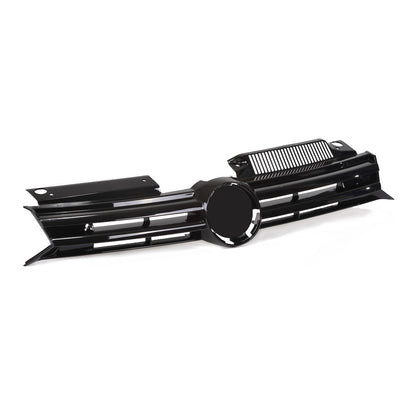 Kühlergrill Hochglanz Schwarz passend für VW Golf 6 2008-2014