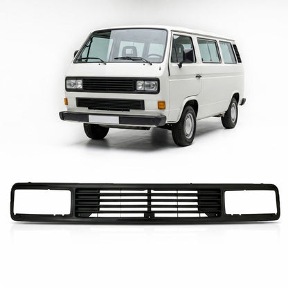 Front Grill ohne Emblem für quadratische Scheinwerfer passend für Volkswagen T3 1979-1992