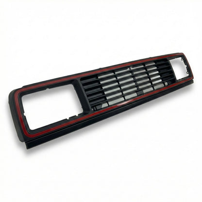 Front Grill ohne Emblem mit rotem Rand passend für Volkswagen T3 1979-1992