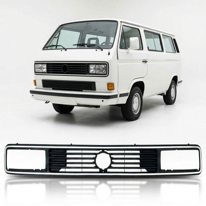 Kühlergrill mit Silbergrauem Rahmen passend für Volkswagen T3 1979-1992