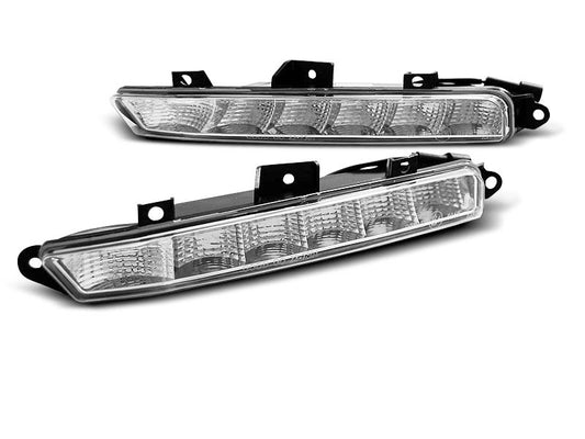 Tuning-Tec LED Nebelscheinwerfer / Tagfahrlicht für Mercedes Benz E-Klasse W212 09-13 chrom