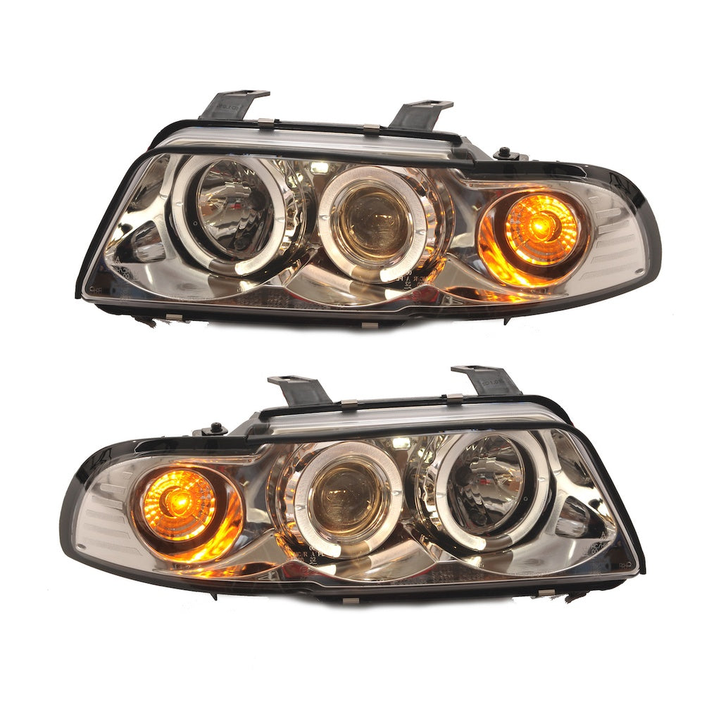 Scheinwerfer Halogen Chrome passend für AUDI A4 B5 (8D) Limousine Avant Vor-Facelift 1995-1998