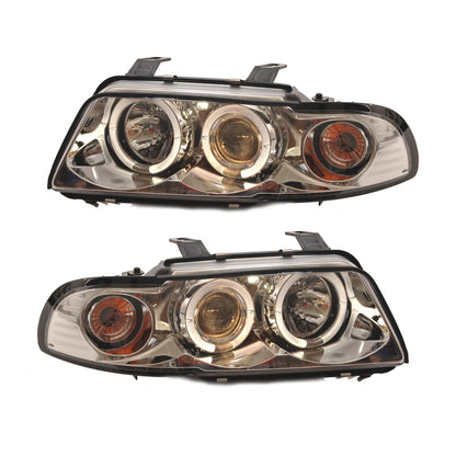 Scheinwerfer Halogen Chrome passend für AUDI A4 B5 (8D) Limousine Avant Vor-Facelift 1995-1998