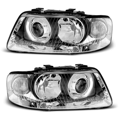 SCHEINWERFER CHROM passend für Audi A3 09.00-05.03