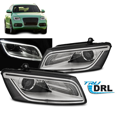 Scheinwerfer True DRL Chrom passend für Audi Q5 08.12-17