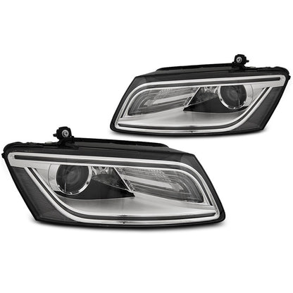 Scheinwerfer True DRL Chrom passend für Audi Q5 08.12-17