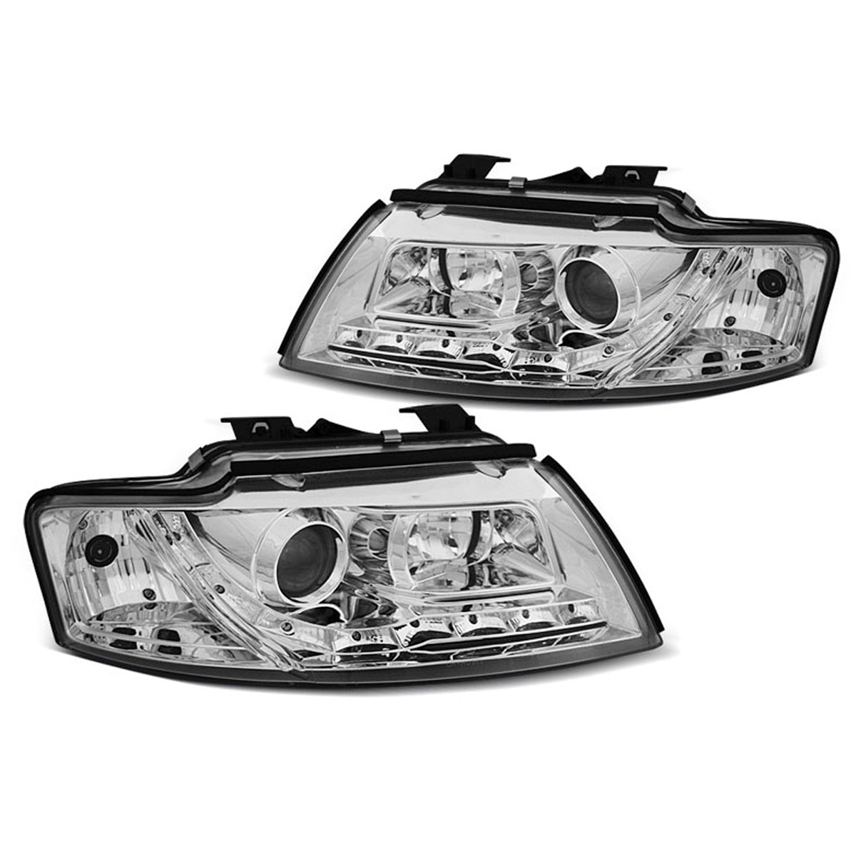 Scheinwerfer Daylight Chrom passend für Audi A4 B6 Cabrio 02-06