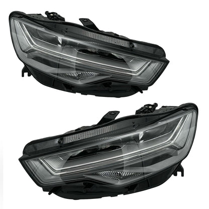Voll-LED Scheinwerfer Schwarz passend für Audi A6 C7 (4G) 2011-2015