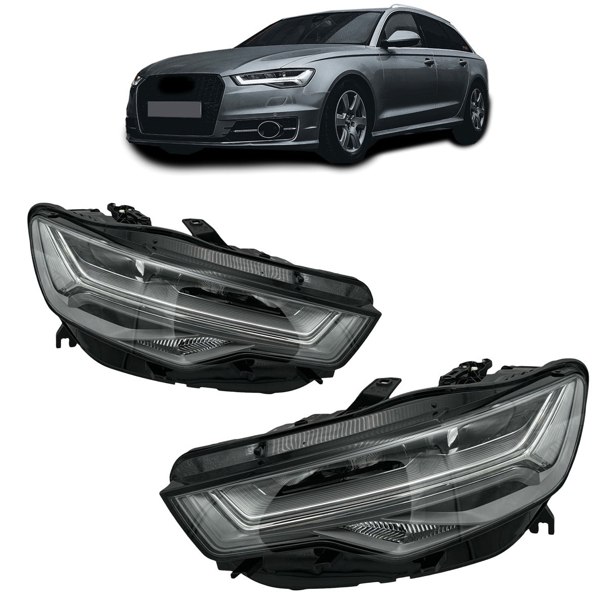 Voll-LED Scheinwerfer passend für Audi A6 C7 (4G) Facelift 2015-2018