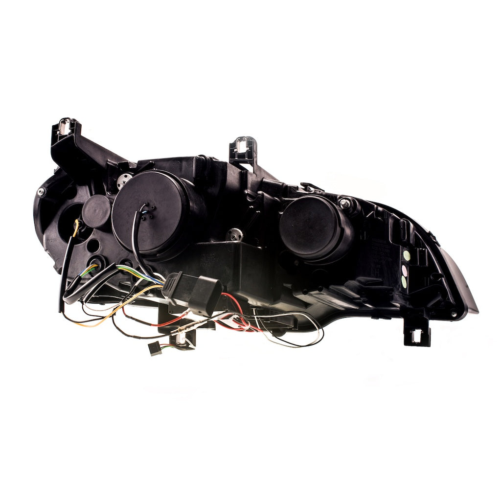 Scheinwerfer Xenon Schwarz mit Tagfahrlicht passend für BMW X5 (E70) Vor-Facelift 2008-2010