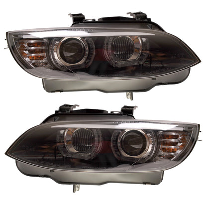 Xenon Schwarze DRL Scheinwerfer passend für BMW 3er E92 E93 2007-2010