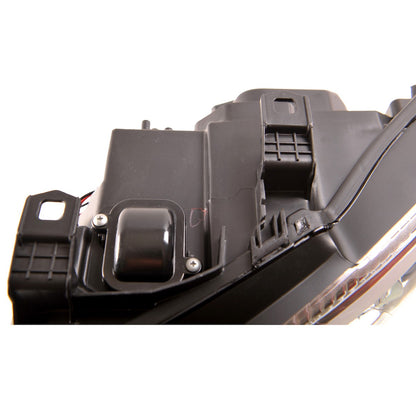 Xenon Schwarze DRL Scheinwerfer passend für BMW 3er E92 E93 2007-2010