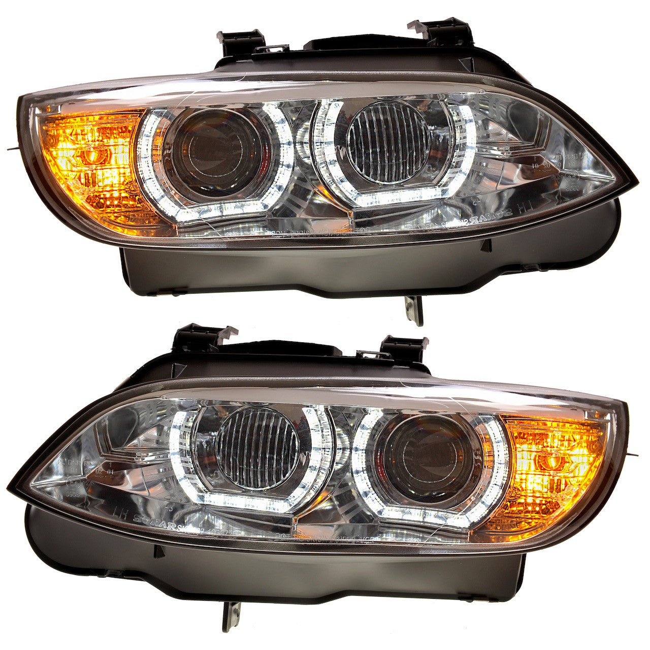 Xenon Scheinwerfer Chrom DRL passend für BMW 3er E92/E93 2007-2010