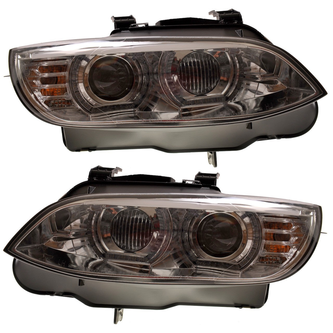 Xenon Scheinwerfer Chrom DRL passend für BMW 3er E92/E93 2007-2010