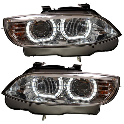 Scheinwerfer Xenon Chrome mit Tagfahrlicht und AFS passend für BMW 3er (E92) Coupe und (E93) Cabrio Vor-Facelift 2007-2010