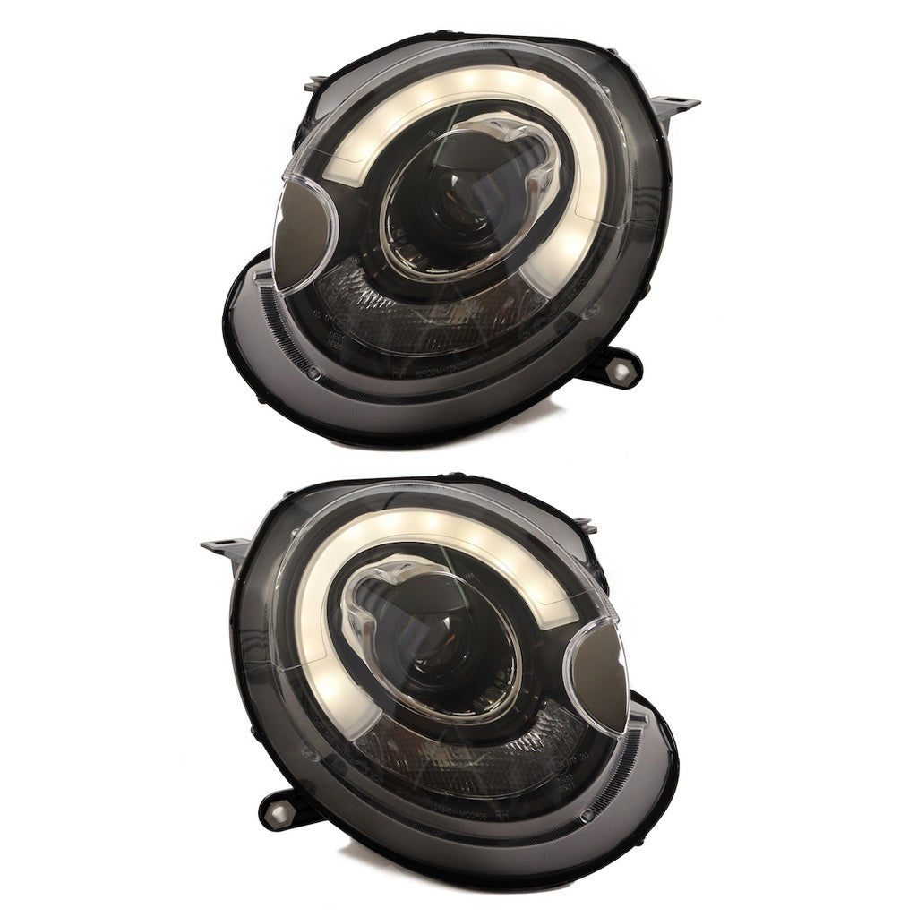 Scheinwerfer Halogen Schwarz passend für MINI (R56) Schrägheck 2006-2010