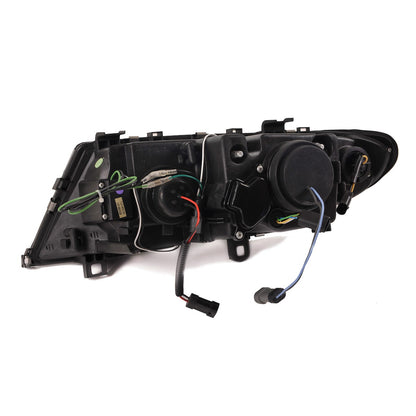 Scheinwerfer Halogen Schwarz passend für BMW 3er E46 Limousine Touring 2001-2005