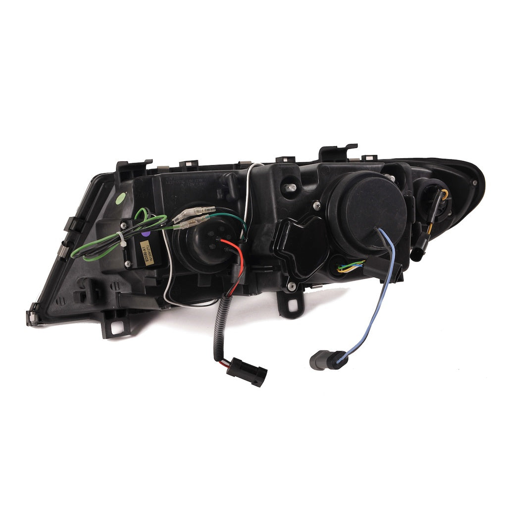 Scheinwerfer Halogen Schwarz passend für BMW 3er (E46) Limousine Touring Facelift 2001-2005