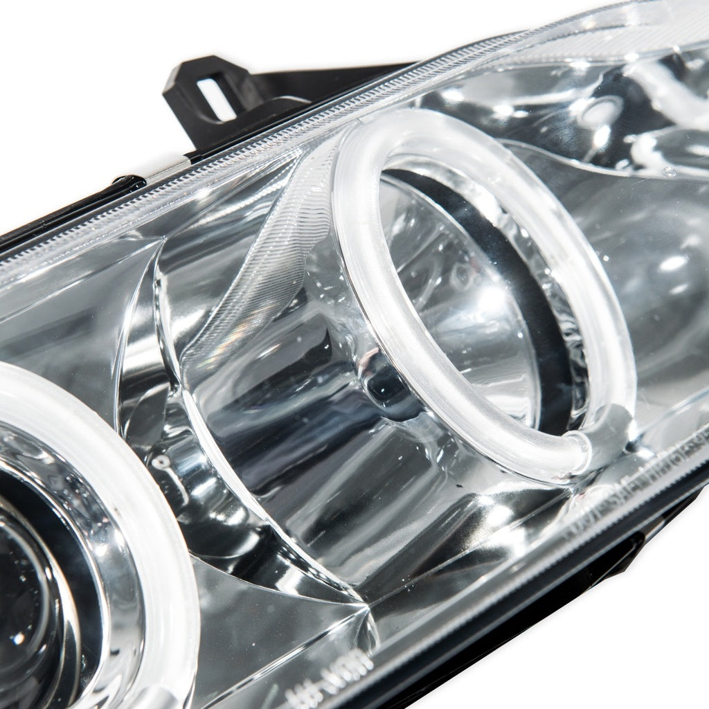 Scheinwerfer Halogen Chrome mit CCFL passend für BMW Z3 (E36) Roadster und Coupe 1996-2002