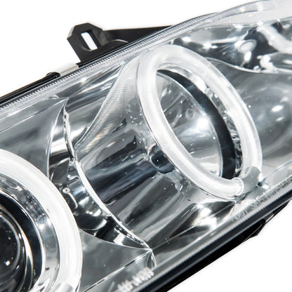 Scheinwerfer Halogen Chrome mit CCFL passend für BMW Z3 (E36) Roadster und Coupe 1996-2002