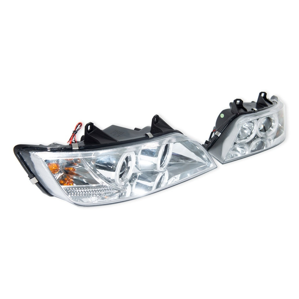 Scheinwerfer Halogen Chrome mit CCFL passend für BMW Z3 (E36) Roadster und Coupe 1996-2002