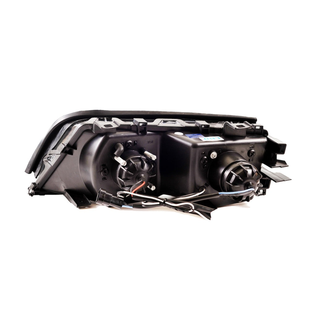 Scheinwerfer Halogen Schwarz passend für BMW 3er (E46) Limousine Touring Vor-Facelift 1998-2001