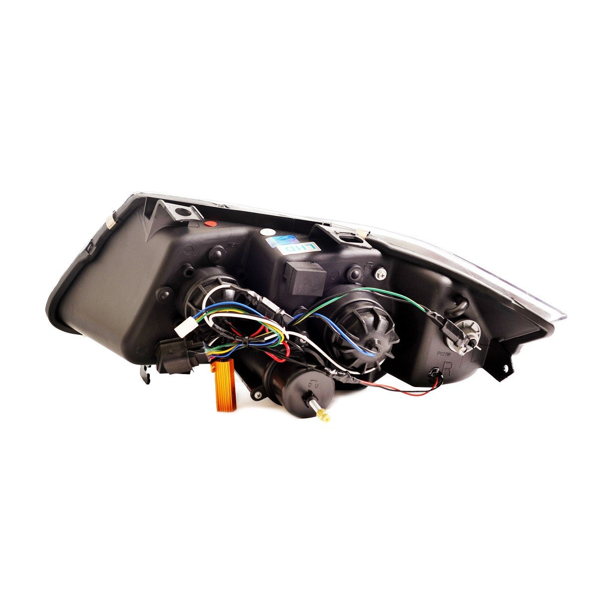 Schwarze Halogen-Scheinwerfer passend für BMW 3er E90 E91 2005-2008