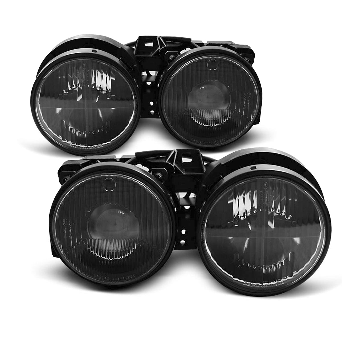 Scheinwerfer Schwarz passend für BMW E30 11.82-06.94
