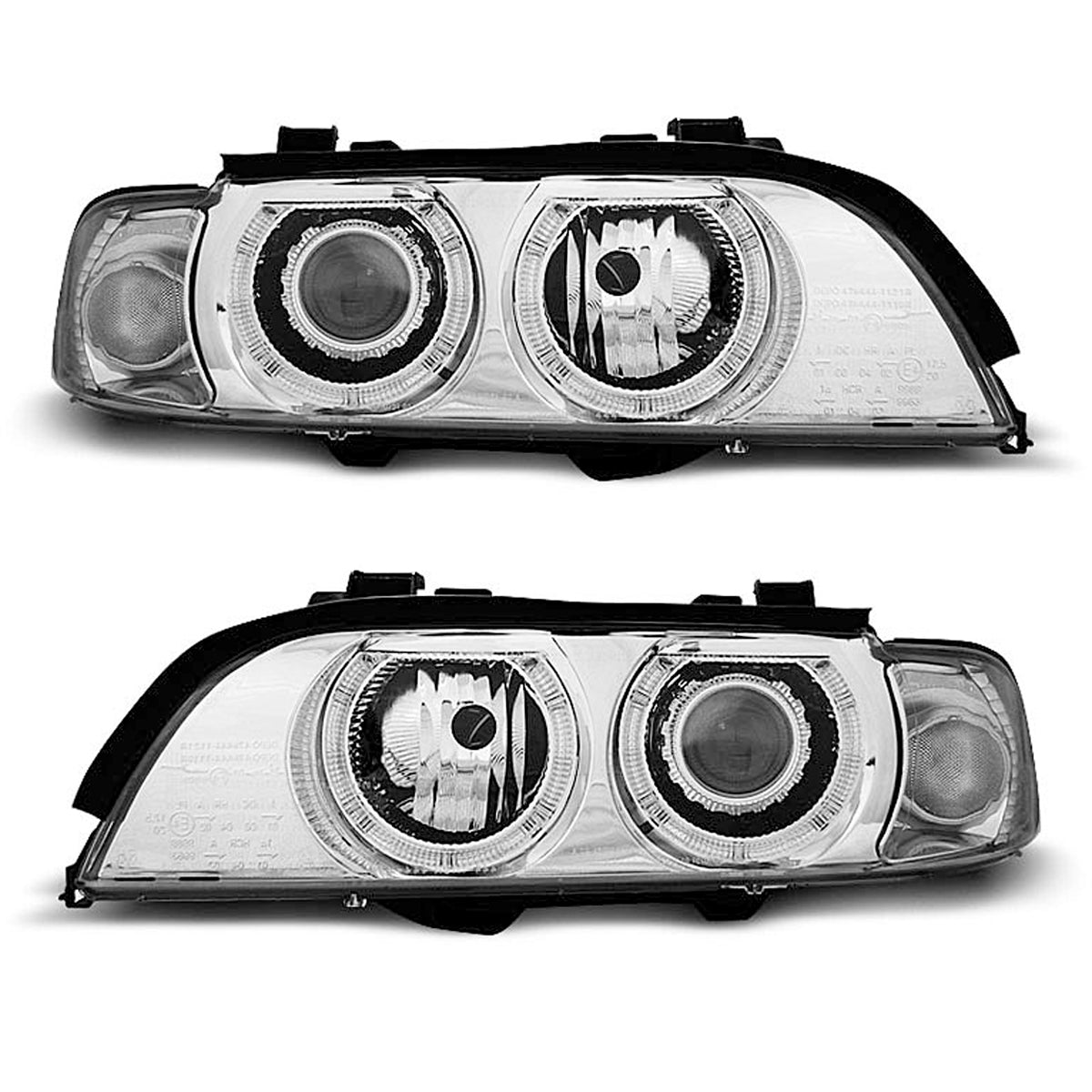 Scheinwerfer Angel Eyes Chrom passend für BMW E39 09.95-06.03