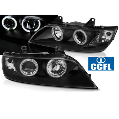 Scheinwerfer Angel Eyes CCFL Schwarz passend für BMW Z3 01.96-02