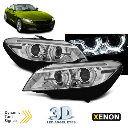 Xenon Scheinwerfer LED DRL Chrom AFS SEQ passend für BMW Z4 E89 09-13