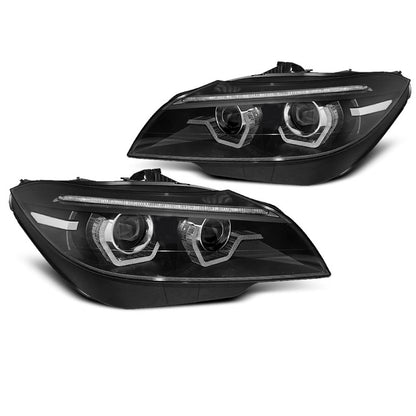 Xenon Scheinwerfer LED DRL Schwarz AFS SEQ passend für BMW Z4 E89 09-13
