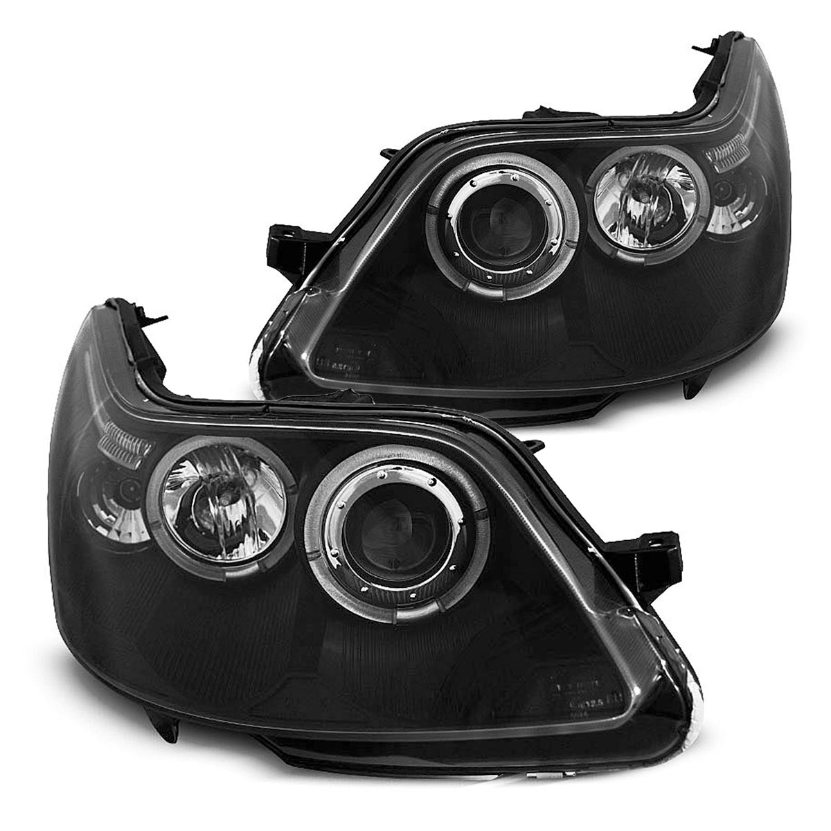 Scheinwerfer Citroën C4 04-10 Angel Eyes Schwarz