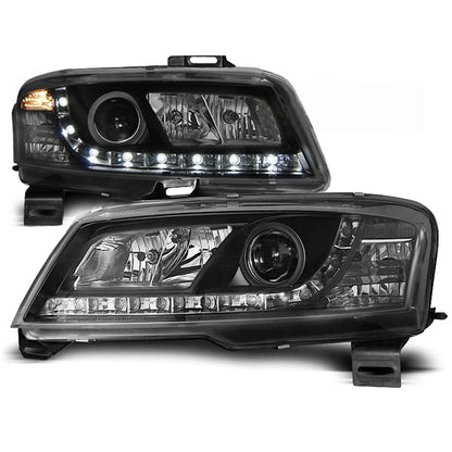 Scheinwerfer Fiat Stilo 3D 10.01-08 Tagfahrlicht Schwarz