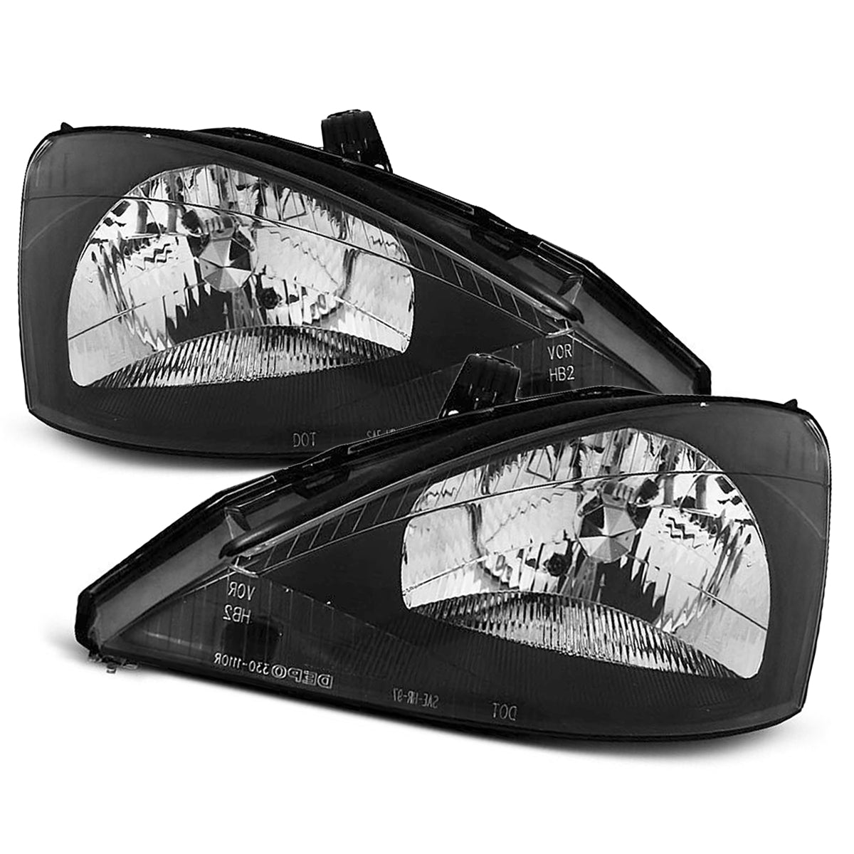 Scheinwerfer passend für Ford Focus 10.98-10.01 Schwarz