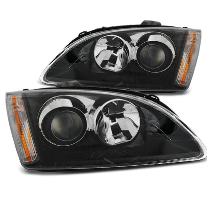 Scheinwerfer passend für Ford Focus II 09.04-01.08 Schwarz