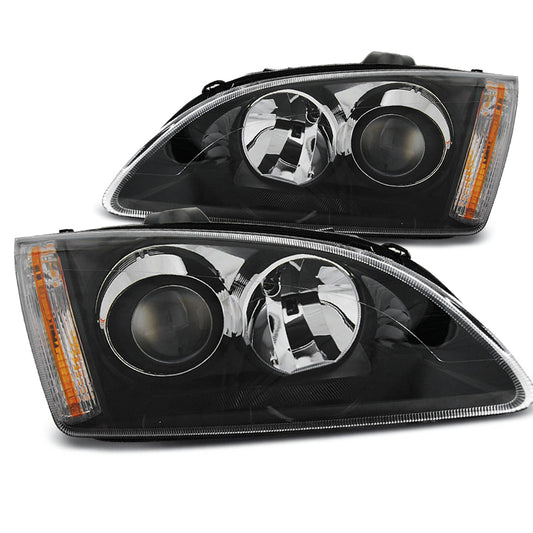 Scheinwerfer passend für Ford Focus II 09.04-01.08 Schwarz