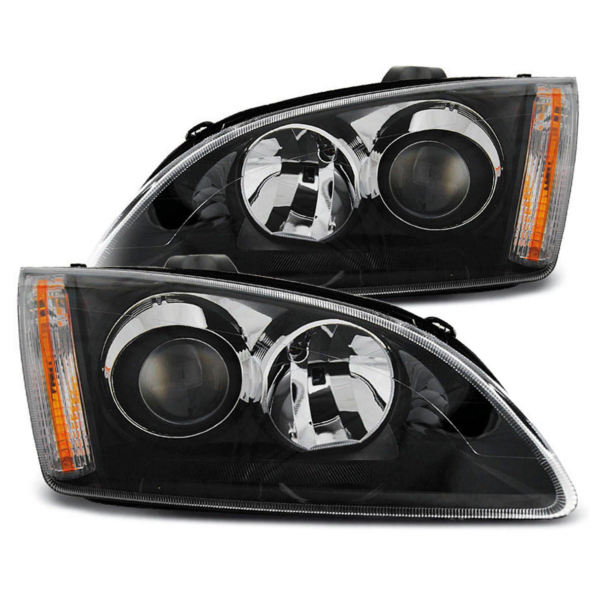 Scheinwerfer passend für Ford Focus II 09.04-01.08 Schwarz