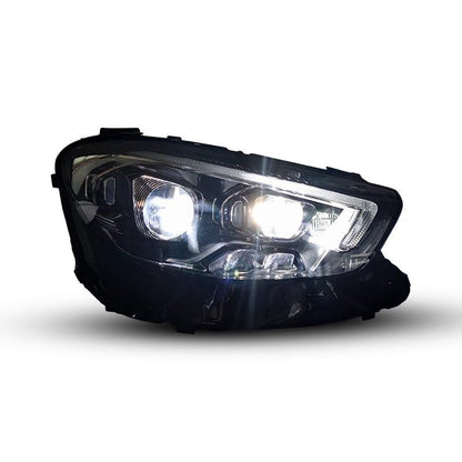 Voll LED Schwarze Scheinwerfer passend für Mercedes E-Klasse W213 2020-2023