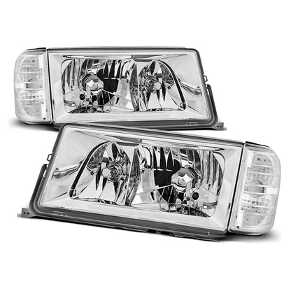 Scheinwerfer Chrom passend für Mercedes W201/190 12.82-05.93