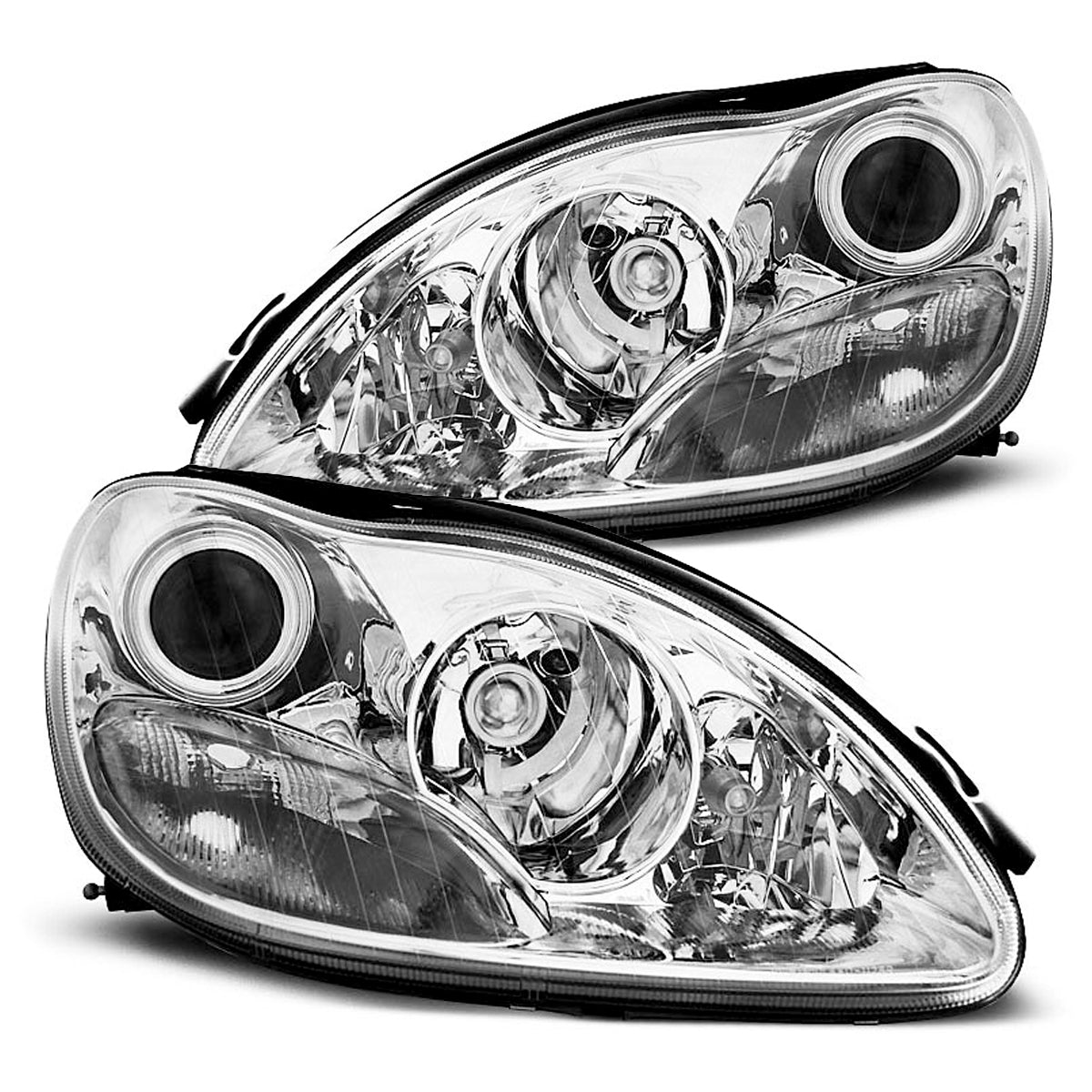 Xenon Scheinwerfer Chrom passend für Mercedes W220 S-Klasse 09.98-02