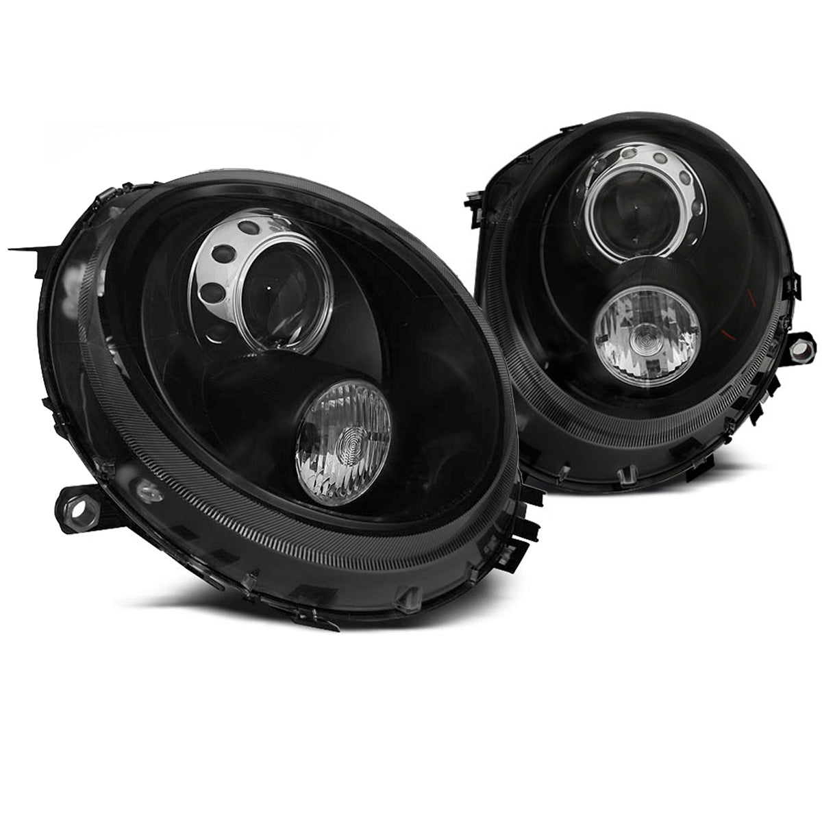 Scheinwerfer Schwarz passend für BMW MINI (COOPER) 06-14