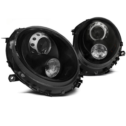 Scheinwerfer Schwarz passend für BMW MINI (COOPER) 06-14