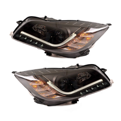 Halogen Schwarze DRL Scheinwerfer passend für Opel Insignia A 2009-2017