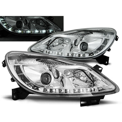 Scheinwerfer passend für Opel Corsa D 04.06-11 Daylight Chrom