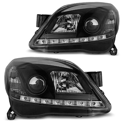 Scheinwerfer passend für Opel Astra H 03.04-09 Daylight Schwarz