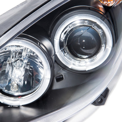 Scheinwerfer Halogen Projektor Schwarz passend für PEUGEOT 307 Schrägheck, CC und SW 2001-heute