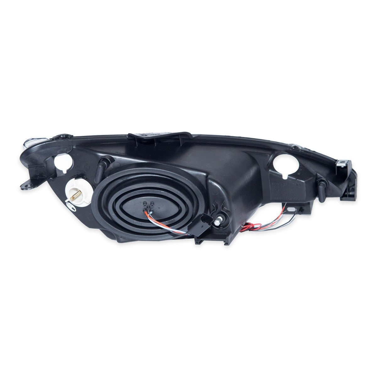 Schwarze Projektor Scheinwerfer passend für Peugeot 206 1998-2012