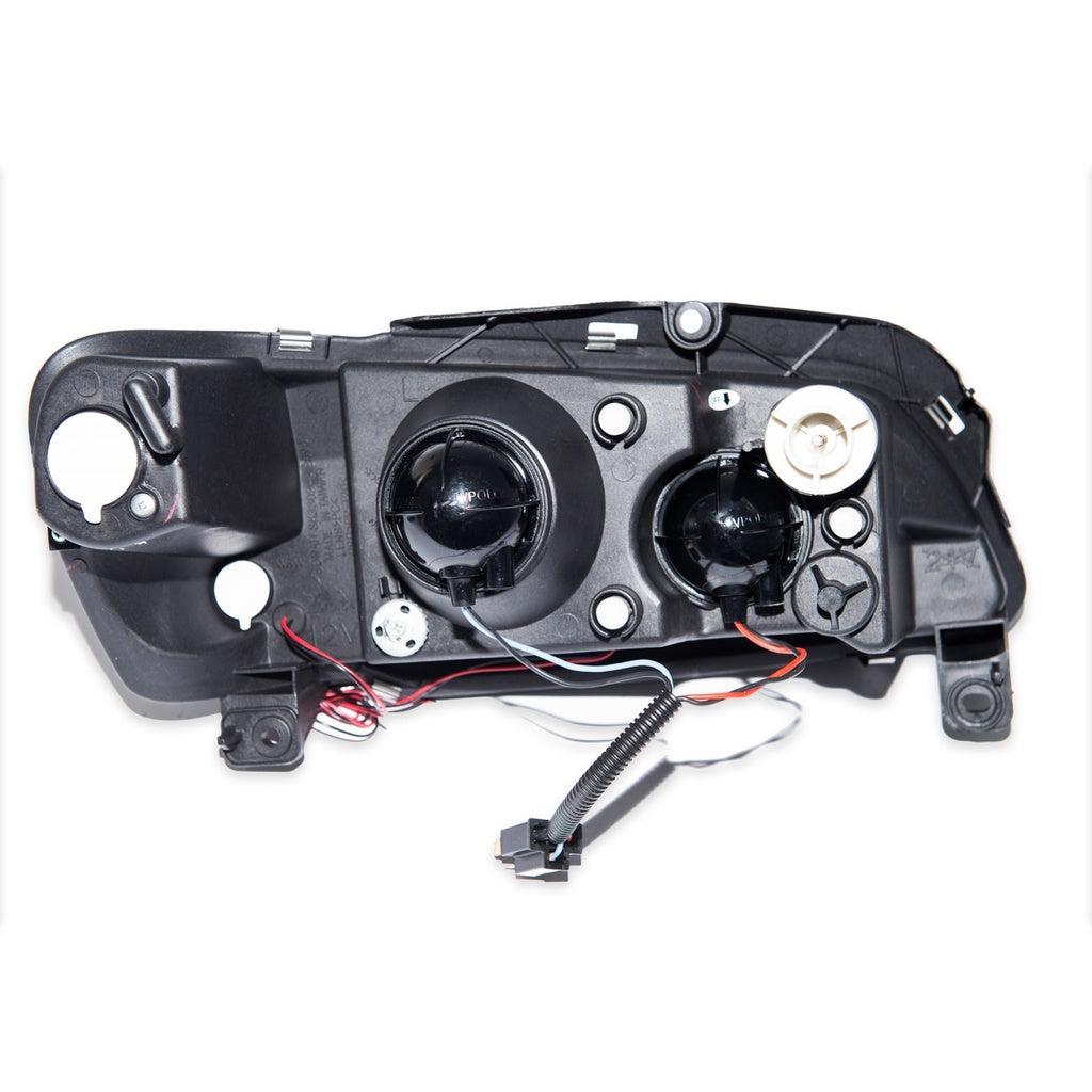 Headlights Halogen Projector Black suitable for PEUGEOT 106 1996-2003