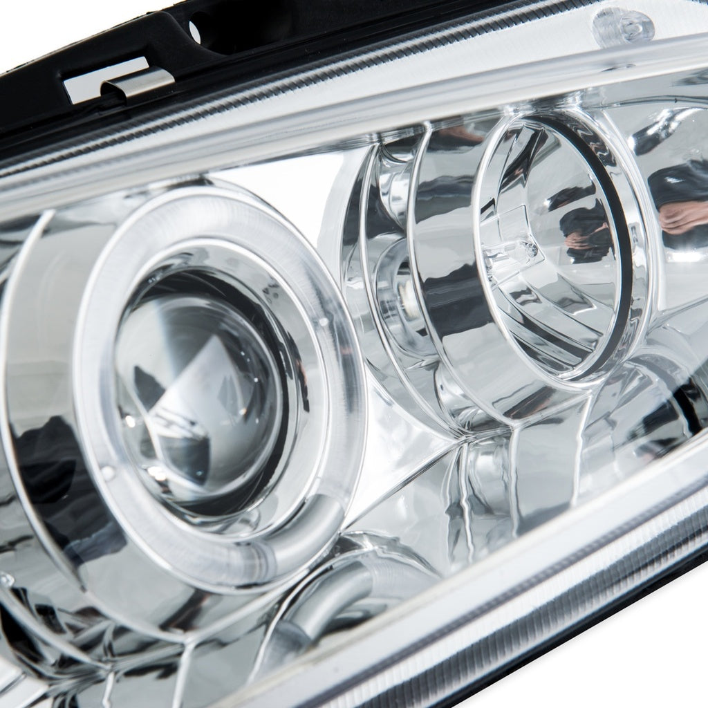 Scheinwerfer Halogen Projektor Chrome passend für PEUGEOT 106 1996-2003